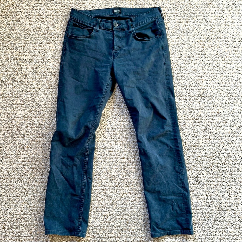 Hudson Byron Straight Jean - 34 - Blue